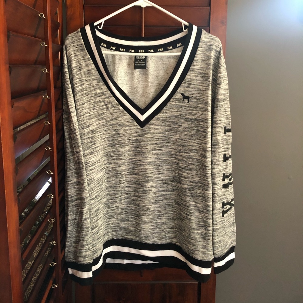 PINK Varsity Sweater